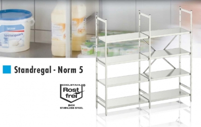Angebot Edelstahlregal N5 L=2375 mm