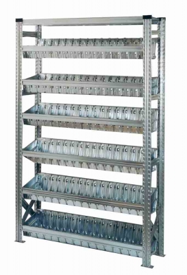 Wannen-Grundregal SUPER 1 1200 x 400 x 2000