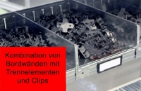 Bordwand fr aufgesetzte Lagerwanne H=200 B=1200