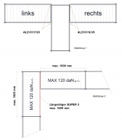 Eckklammer Set SUPER links