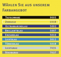 Rammschutzbgel 3000XL Regaldurchfahrt H=600 mm, L=1250 mm