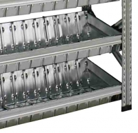 Wannen-Anbauregal SUPER 1 1200 x 400 x 2000
